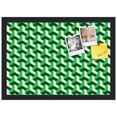 thumbnail image 2 of PinPix 20x14 Custom Cork Bulletin Board Baus Green Beige Poster Board Has a Fabric Style Canvas Finish, Framed in Baus Green Beige, by ArtToFrames (PinPix-1531), 2 of 5