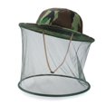 thumbnail image 1 of Lttoisl Outdoor Beekeeping Hat with Mesh Net & Wide Brim, Lightweight Camouflage Sun Shield Cap for Bee Protection, Fishing, & Gardening, Breathable Head Net for Insect & UV Defense, 13-inch Diameter, 1 of 8