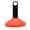 Orange, variant on Durable Mini Field Cone Discs Marker Soccer Football Sports Speed Training Tools Set of 10 - Vibrant Agility Cones with Holder for Field Practice Outdoor Sports 12.6 inches / 32 cm (Orange)
