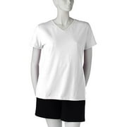 Women's Plus Shaped StayClean V-Neck Tee