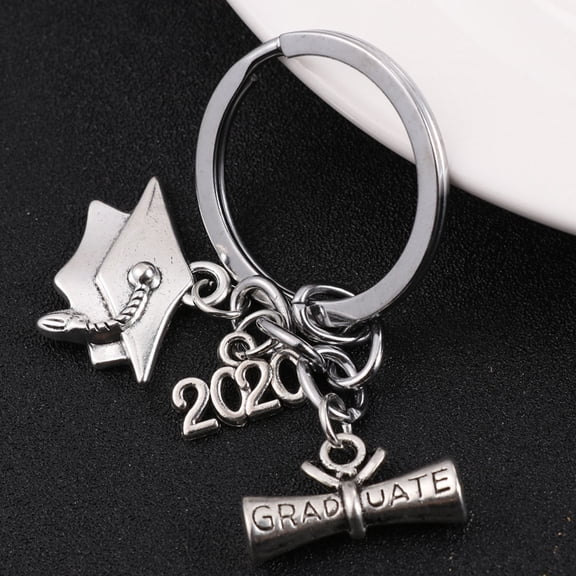 LEORX College Graduation Keychain Metal 1Pack for Classmate Souvenir