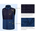 thumbnail image 5 of Little Donkey Andy Men's Lightweight Golf Vest Warm Outdoor Sleeveless Jacket for Hiking Travel Running Casual Navy Blue M, 5 of 8