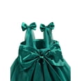thumbnail image 5 of Qiylii Baby Girls Christmas Summer Tulle Dress,Boat Neck One-piece with Bowknot,Red, 5 of 7