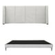 thumbnail image 1 of Cabecera Milan Gris King Size + Box Base Cama Slim King Size, 1 of 6