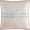 Pink, variant on Nanshing Betty 7 Piece Boho Chic Stripes Comforter Set, Pink, Queen