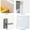 thumbnail image 4 of Clear Adhesive Door Bumper Pads,Silicone Sound Dampening Transparent Pads,Silicone Rubber Bumpers for Cabinets Drawers Doors,3 Shapes Durable Silicone Bumpers,122 Pcs, 4 of 7
