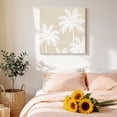 thumbnail image 5 of Beige Palm Trees Canvas Wall Art for Living Room, Summer Beach Tropical Farmhouse Wall Decor Framed Artwork Pictures Ready to Hang for Bedroom Office Home Decor, 5 of 9