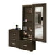 thumbnail image 2 of Recamara Matrimonial Kessa Muebles Victoria 5 Piezas Chocolate, 2 of 5