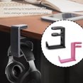 thumbnail image 2 of fastboy Headphone Stand Holder Adjustable Rotating Bracket for Headset Hook Hanger Mount Earphone Rack Accessory Durable Black, 2 of 6