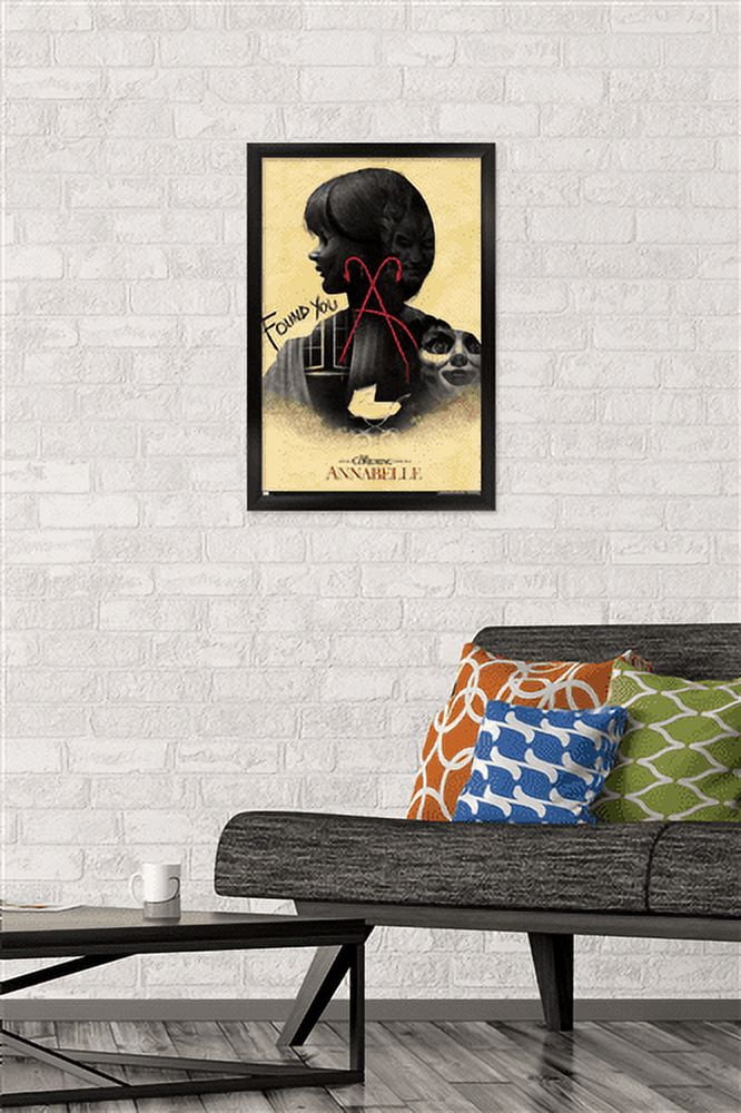 Annabelle - Found You Wall Poster, 14.725" x 22.375", Framed