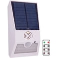thumbnail image 1 of Solar Security Alarm Light Outdoor,LED Motion Sensor Solar Strobe Wall Light,129db Siren Sound Alert Warning Lamp 6 Modes for Farm Villa Garden Warehouse Barn Orchard, 1 of 7
