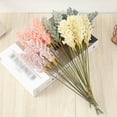 thumbnail image 6 of Mini Fake Vanilla Flower for Wedding Party Indoor Outside Hanging Home Decoration(Light purple), 6 of 8