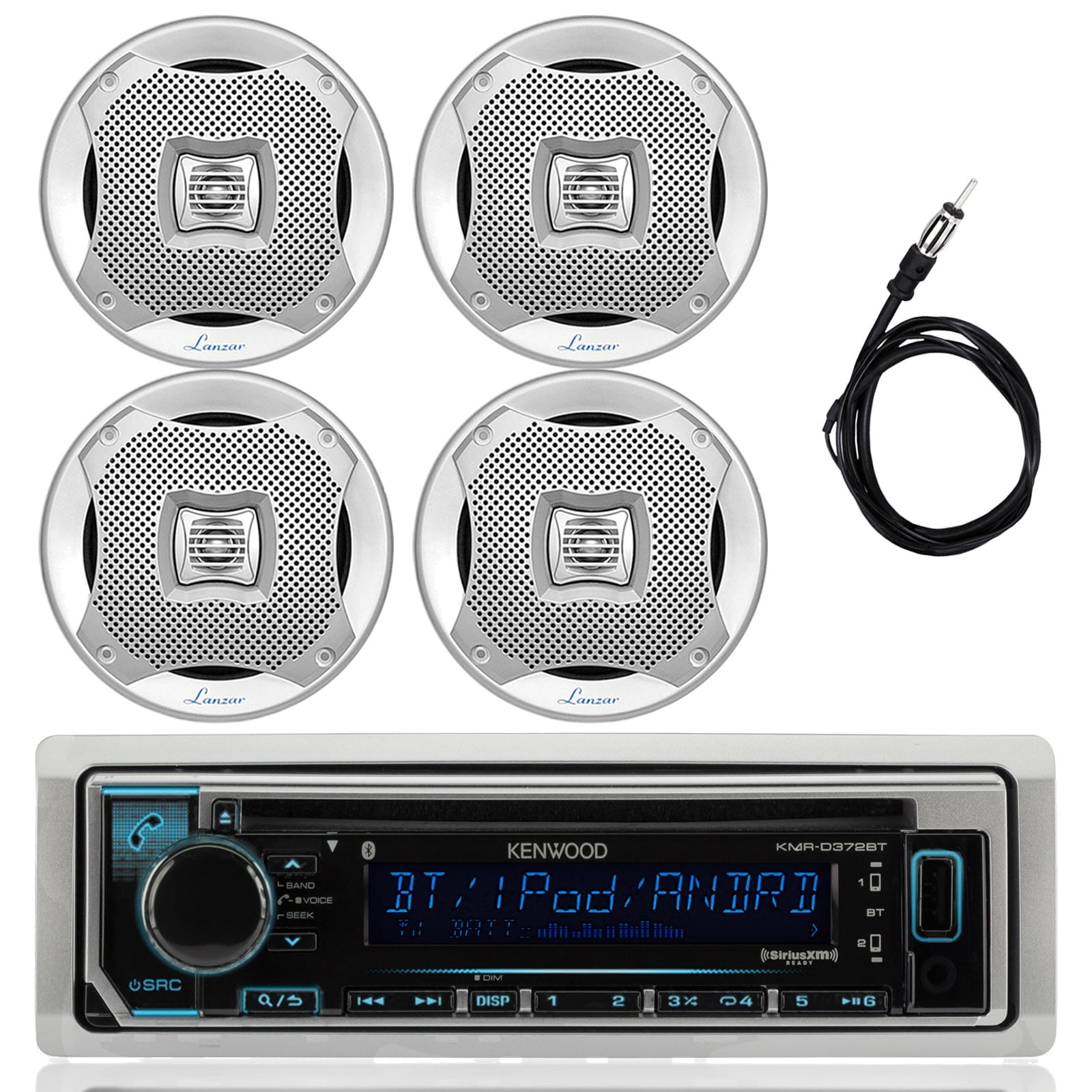 kenwood 5.25 marine speakers