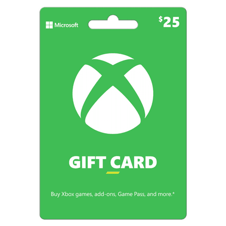 Xbox 25 Gift Card [Physical]