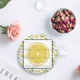 thumbnail image 4 of FMSHPON Fresh Fruits Summer Lemon Retro Wood Grain Set of 4 Round Coaster for Drinks, Absorbent Ceramic Stone Coasters Cup Mat with Cork Base for Home Kitchen Room Coffee Table Bar Decor, 4 of 6