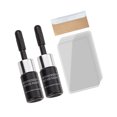 thumbnail image 1 of kurtrusly 1/2 Set DIY Car Glass Repair Liquid Screen Windshield Cracked Automotive Repairing Window Chip Fluid Tools Kit Renovate 2 Pieces black+tool 1Set, 1 of 5