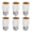 White, variant on Yajisi 6Pcs E12 to E14 Adapter Converter, Candelabra to European Base Light Bulb Socket Extender for LED Halogen CFL Incandescent Lamps in Garages Bedrooms Living Rooms Kitchens Corridors, White