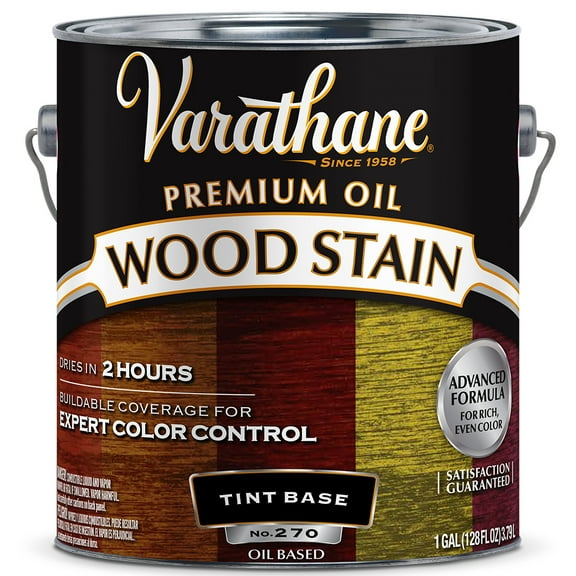 1 gal Rust‐Oleum 243858 Tint Base Varathane Oil‐Based Interior Wood Stain