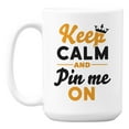 thumbnail image 1 of Pin Me On White Ceramic Coffee & Tea Mug for a Beauty Queen (15oz), 1 of 6