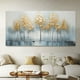 thumbnail image 1 of Cuadro Decogaleria Arbol Dorado Abstracto Moderno 140x70 Cm., 1 of 4