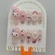thumbnail image 2 of Sanrio-Parche de uñas postizas, parche 3D de dibujos animados de HelloKitty, terapia de luz de especias dulces, puro, hecho a mano, 2 of 4