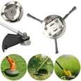 ShYlai Grass Trimmer Head Universal Metal Weed Eater Blade Weed Wacker