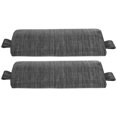 thumbnail image 4 of 2Pcs Outdoor Headrest Pillow Rectangular Cloth Teslin Adjustable Neck Support for Beach Chairs 13.8x5.9x2.4in, 4 of 9
