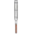 thumbnail image 1 of Bbq Grill Net Grill Tools Grill Basket Barbecue Tongs (wood Color), 1 of 1