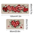 thumbnail image 4 of TIMIFIS Valentine's Day Bathroom Rugs and Mats Sets, 2 Piece Kitchen Mats for Floor,Love Bath Mats for Bathroom, Non Slip Washable Door Porch Mat Home Decor, 4 of 8