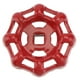 thumbnail image 1 of Válvula de cierre manual con bola y manija de hierro fundido 6*6, accesorios decorativos para agua, 50 g (rojo), 1 of 7