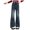 style-09 Blue, variant on JUMEYU Jeans for Teens High Waist Girls Flared Jeans Fit Bell Bottoms Casual Elastic Waist Denim Pants Size 12-13 (Light Blue,12-13 Years)