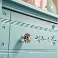 thumbnail image 3 of Crystalled Black/White/Cream Ceramic Cabinet Knob { Pack of 10 } By Mascot Hardware, 3 of 7