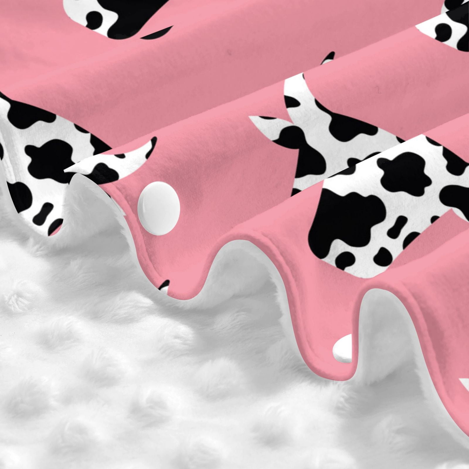 Car Seat Cover Baby - cute cow head pink print Breathable Infant Car Seat Cover for Baby Carseat, Lightweight Comfort Baby Essentials Must Haves Newborn Stuff for Girl Boy