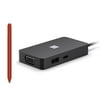 Microsoft Surface Pen Poppy Red + USB-C Travel Hub
