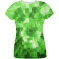 thumbnail image 1 of World Game Builder Forest Blocks All Over Womens T Shirt, 1 of 2