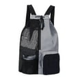 thumbnail image 4 of Mochila de trajes de mochila Mujeres plegables Organizador transpirable Bolsa de baño portátil gris, 4 of 8