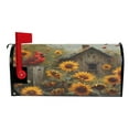 thumbnail image 3 of Ryvnso Mailbox Cover Magnetic Cardinal with Sunflowers Mailbox Wrap Large Size 25.5x21 Inch, 3 of 8