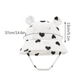 thumbnail image 3 of THDHVS Baby Sun Hat Toddler Infant Summer Sun Protection Fashion Print Outdoor Hat-hat Cute Bear Ears Sunscreen Hat Cap, 3 of 4