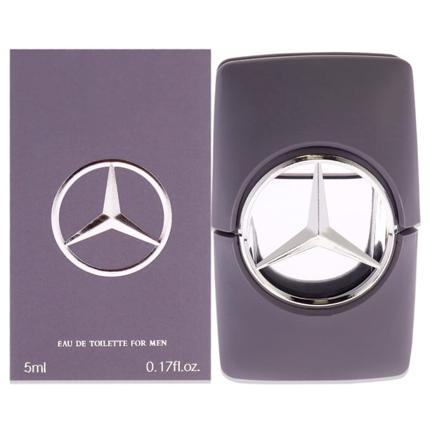 Perfume Mercedes-Benz Man Grey para hombre, 4,5 ml, EDT en aerosol
