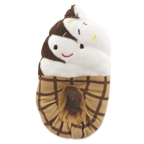 Ice Cream Toddler Kids Ultra Soft Plush Mooshy Stuffed Novelty Slippers YTBF03