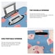 thumbnail image 3 of Fotbe Cute Pig Flowers Funda Protectora para Equipaje, Antirrayones y Resistente a la Suciedad, Compatible con Maletas de 18 a 32 Pulgadas-Medium, 3 of 7