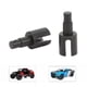 thumbnail image 5 of RC Front Diff Drive Cup, RC Diff Outdrive Conducción Equilibrada De Acero Reemplazo De Alta Resistencia Rotación CVD Estable 2 Piezas Para 1/10 RC Car ANGGREK Negro, 5 of 8