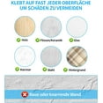 thumbnail image 1 of 18 Pcs Arrêt de Poignée de Porte Installation Facile Coussin Auto-Adhésif Multifonction Transparent Patch Protecteur Réduction de Bruit, 1 of 9