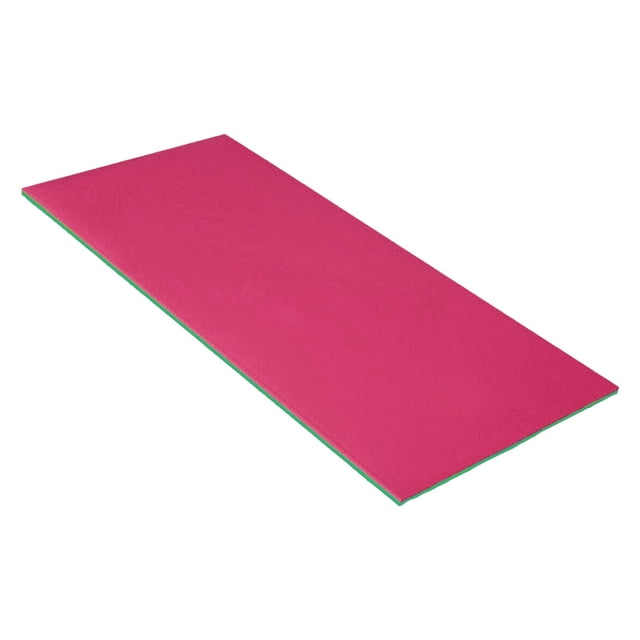Colchoneta flotante de agua Zulema Almohadilla flotante verde y rosa