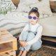 thumbnail image 4 of KAKOWELY 1 par de gafas de sol para niños, accesorios decorativos para gafas, gafas de sol con lazo, 4 of 5