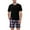 Black, variant on outfmvch t shirts for men fashion casual short sleeve plaid shorts suit pajamas home service womens tops black