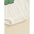 thumbnail image 7 of Hirigin Newborn Baby Boy Corduroy Overalls Sleeveless Dinosaur Embroidery Romper 0 3 6 9 12 Months Cute Summer Clothes, 7 of 7