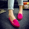 thumbnail image 1 of XIHAHA, novedad de verano, zapatos planos informales para mujer, mocasines para primavera y otoño, zapatos de mujer, zapatos planos de mezclilla con punta redonda suave, zapatos de baile vaqueros, 1 of 5