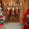 thumbnail image 5 of A1U Shelf-Sitting Elves Set (14.5x4 in.), Assorted Christmas Holiday Stocking Stuffer Party Gift Favor Soft Bendy Long Legged Polyester Ornaments Accessories Home Office School Decorations, 2ct., 5 of 7