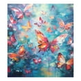 thumbnail image 6 of Butterflies Colorful Magnetic Dishwasher Cover Magnet Refrigerator Dishwasher Sticker Home Decorative Art Kitchen Panel Decal 23x26 Inch, 6 of 6